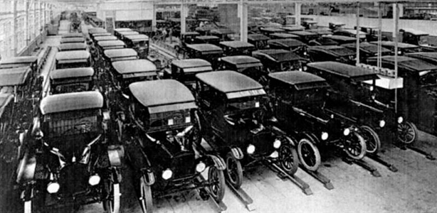 História da indústria automotiva